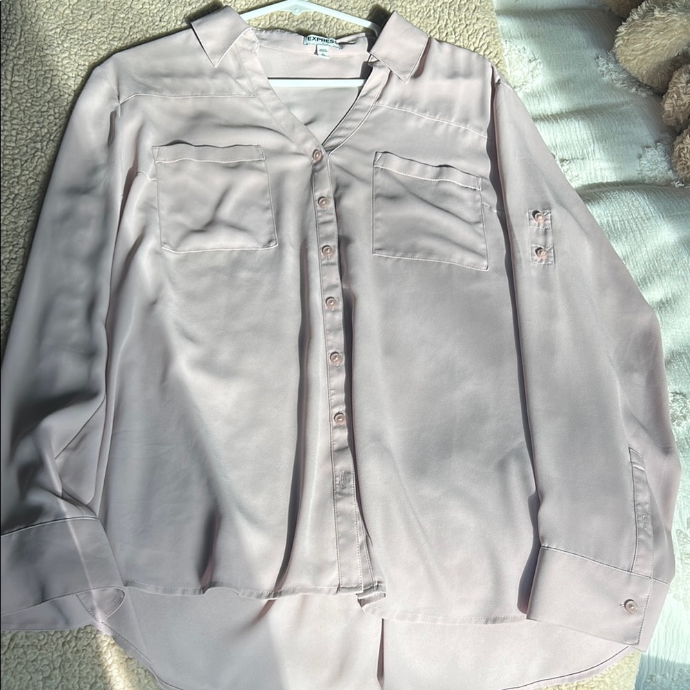 Elegant Light Pink Men's Shirt